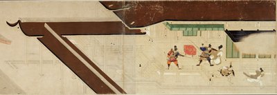 Conte illustré de la guerre civile de Heiji (Rouleau de la visite impériale à Rokuhara) - Unknown